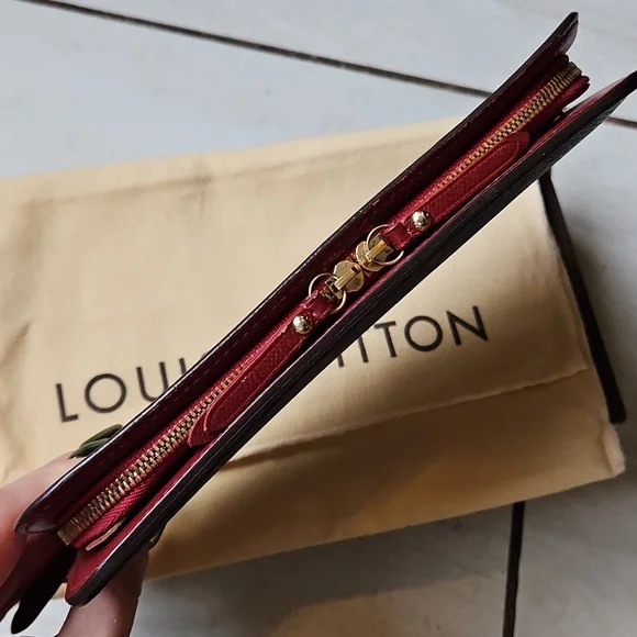 Louis Vuitton Monogram Insolite Wallet Wristlet W/Box + Dustbag - Picture 7 of 15